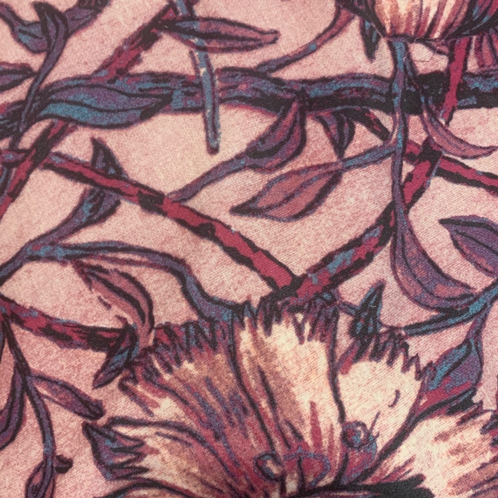 Opal house floral “quilt”
